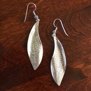 Silpada earrings. Sterling silver. Never worn